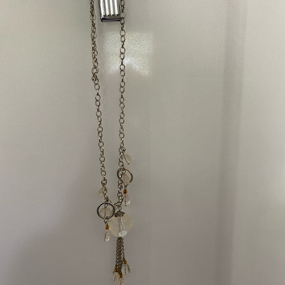 Pretty silver necklace
